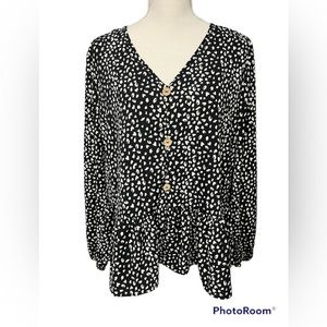 Shein Curve Blouse